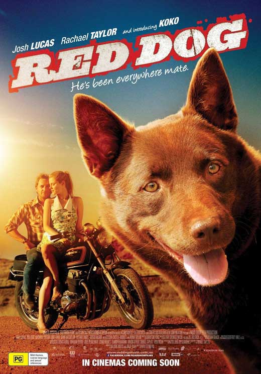 Red Dog Poster Art - Sourced from IMDB